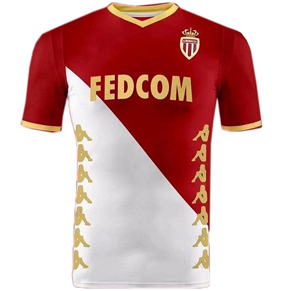 Camiseta AS Monaco Primera equipo 2019-20 Rojo Blanco
